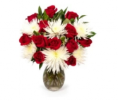 Valentine Cheer Vase Arrangement