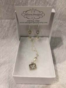 Valentine Earring and Necklace Set Jewelry 