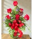 Valentine Half Dozen Roses 