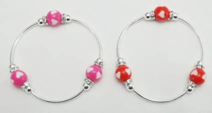 Valentine heart bracelet $12 ea