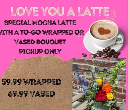 Valentine Latte Combo Pickup Only