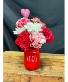 Valentine Mason Jar Mini Red 