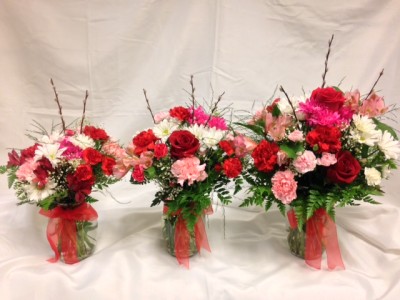 DLF Thinking of You Medley Bouquets Vase Arrangement