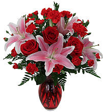Valentine Mix in Vase