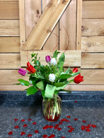 Valentine Mixed Tulips Valentine