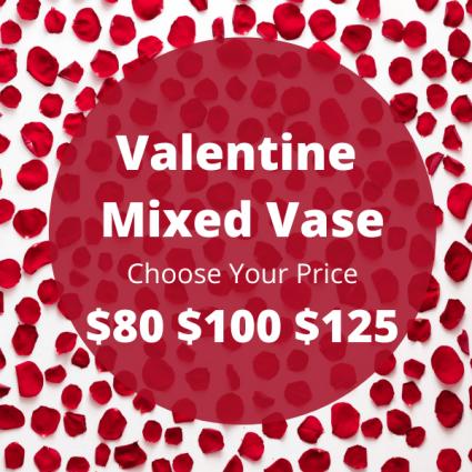 Valentine Mixed Vases  
