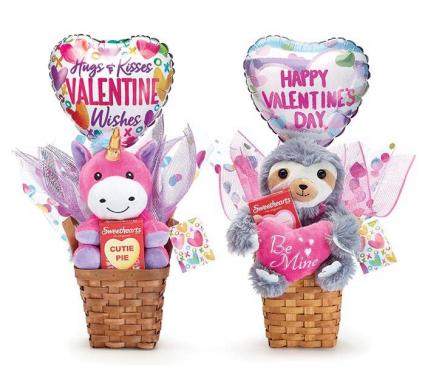 Valentine plush candy giftable