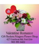 Valentine Romance Fresh Arrangement