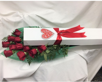 Valentine Rose Box 