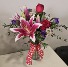 Valentine Rose & Lily Bouquet 