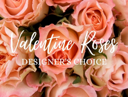 Valentine Roses  Designer's Choice Half Dozen