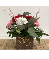 Two Hearts Connected Valentine's Day