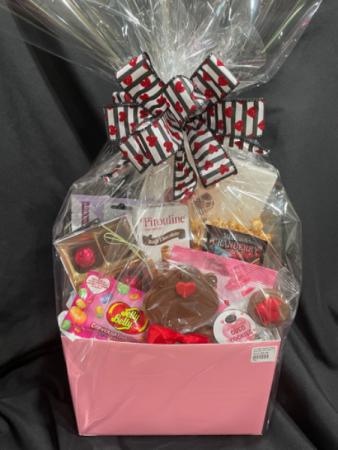 Valentines Sweets Goody Basket in Red Lake, ON | FOREVER GREEN GIFT BOUTIQUE