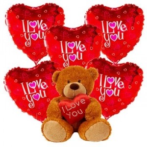 Valentines Balloon Bouquet