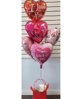 Valentine's Balloon Bouquet 