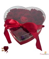 My Only Forever  Box of Roses + 1 Eternal Center Rose