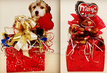 Valentine's Candy Bouquet Uniquely Designed