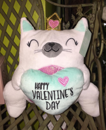 Valentine's Cat Plush