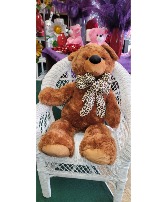 VALENTINES DAY  BEAR 44'' Large Brown Bear