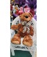 VALENTINES DAY  BEAR 5 Foot Brown Bear