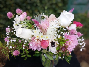 Valentine's Day Arrangement Soft and Mellow in Missouri City, TX | Flower Peddler Valentine's Day Arrangement Soft and Mellow in Missouri City, TX | Flower Peddler