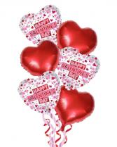 Valentine's Day Balloon Bouquet For or From the Kids