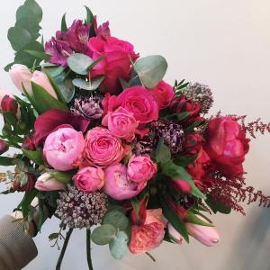 Valentines Day Bouquet of Fresh flowers  
