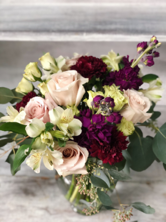 Valentine's Day Bouquet Vase Arrangement 