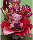 Valentine's Day Candy Bouquet Valentine Arrangement