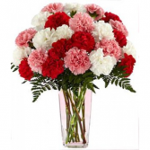 Valentine's Day Carnations Arrangement