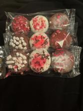 Valentine’s Day Chocolate Covered Oreos  Specialty Gourmet Candy Creation 