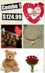 Valentine's Day Combo #1 Local Delivery  (Available February 11th-14th)
