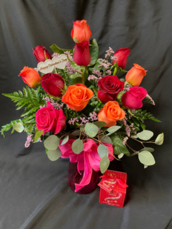 Roses and Truffles Combo in Red Lake, ON | FOREVER GREEN GIFT BOUTIQUE