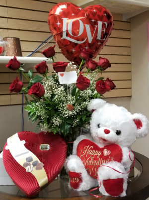Valentine's Day Complete Package! Gift package in San Antonio, TX | Bloomshop Valentine's Day Complete Package! Gift package in San Antonio, TX | Bloomshop