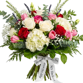 Valentines Day Delight Wrapped Bouquet