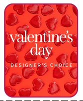 Valentine's Day Designer's Choice Flower Arrangement