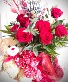 Valentine’s Day Special- One Dozen Roses & Gifts 