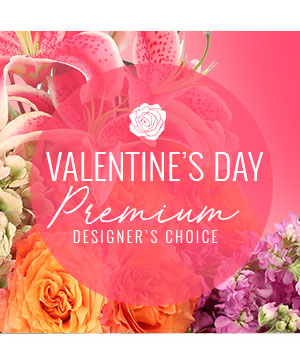 Valentine's Day Florals Premium Designer's Choice