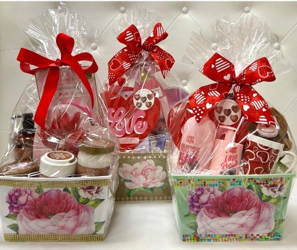 VALENTINE'S DAY GIFT BASKETS 