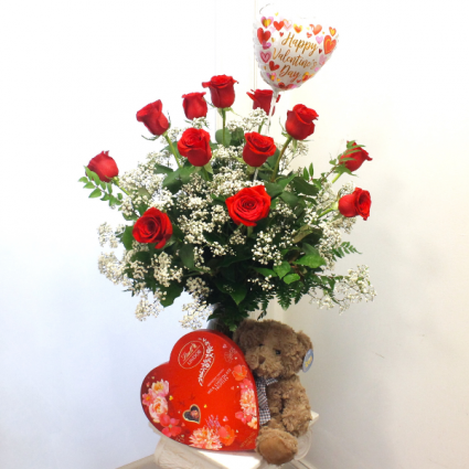 Valentine's Day Rose Combo 