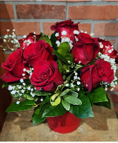 Valentine's Day Rose Special Vased Arrangement