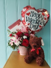 VALENTINE'S DAY SPECIAL VALENTINES DAY ARRANGEMENT in Hampstead, North Carolina | Surf City Florist