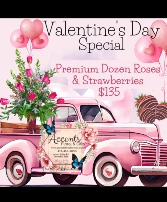 Valentine's day special Vase arrangement  in Neosho, Missouri | ACCENTS FLORAL & GIFTS