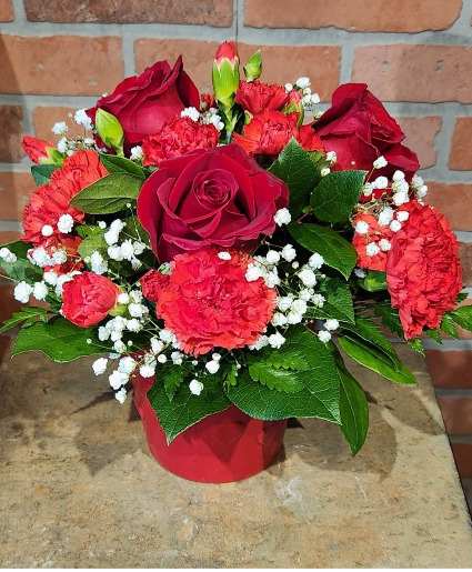 Valentine's Day Special Vased Arrangement