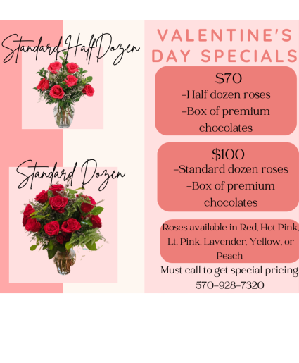 Valentine's Day Specials Valentine's Day Arrangement