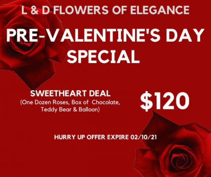 Valentine's Day Sweetheart Deal  