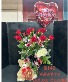 Valentine's Deluxe Special  vase Arrangement 