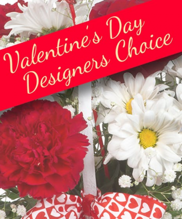 Valentine's Designers Choice Fresh Arrangement