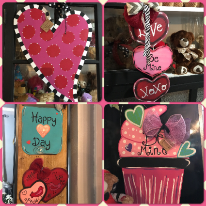 Valentine’s Door Hangers Valentine’s Day