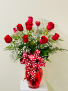 Valentines Dozen Red Roses Dozen Red Roses 